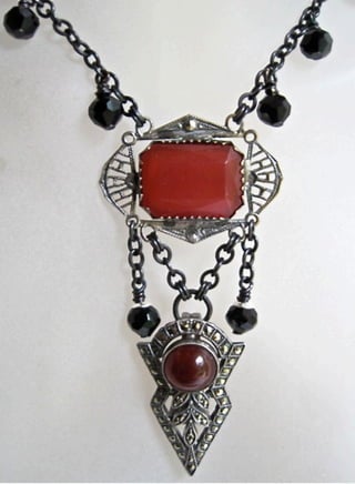 Art Deco Inspired Necklace