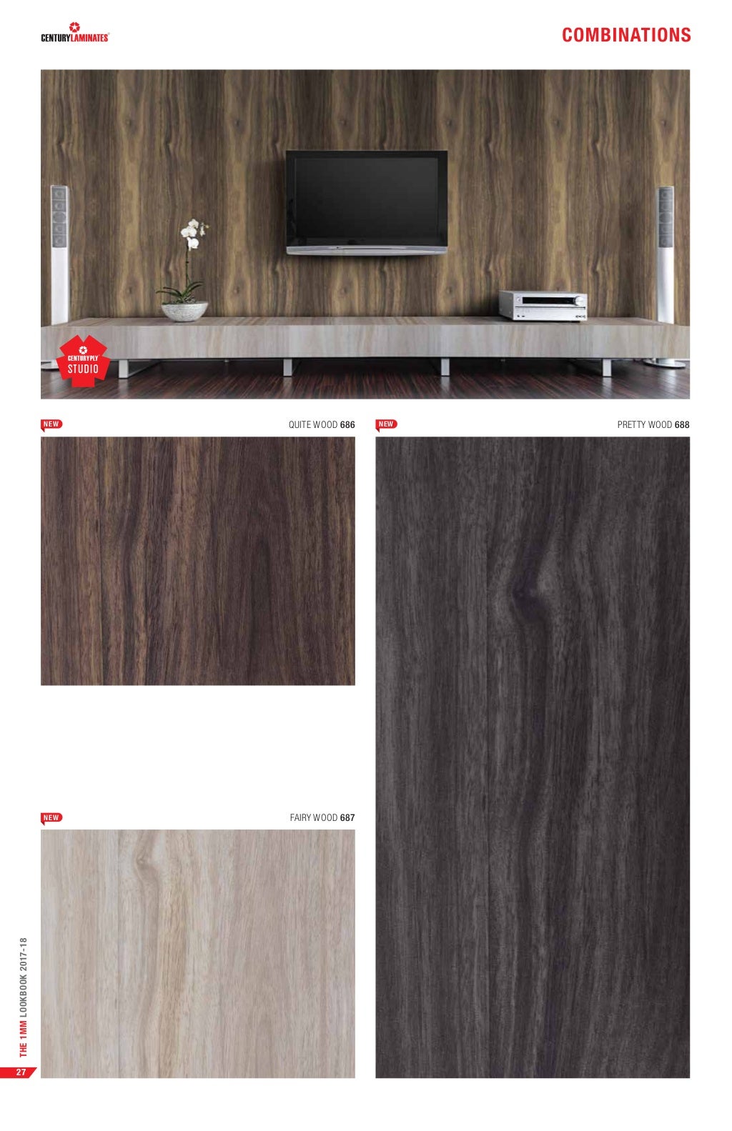 Latest Century Laminates Lookbook Catalogue 20172018