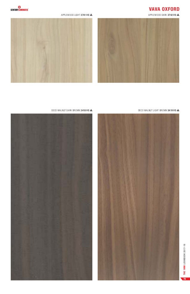 2017-2018 Catalogue Lookbook Latest Century Laminates