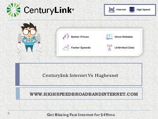 Centurylink Internet Vs Hughesnet
WWW.HIGHSPEEDBROADBANDINTERNET.COM
Get Blazing Fast Internet for $49/mo
 