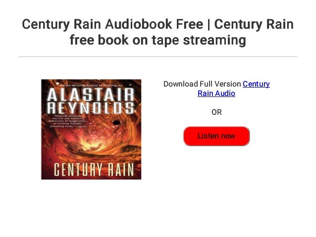 Century Rain Audiobook Free Century Rain Free Book On Tape - 