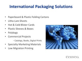Cenveo labels & packaging overview quick deck 5.4.15