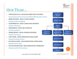 Ceo Talent Search Pvt  Ltd  Presentation (2)