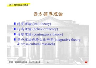 CEO-018-領導的基本概念