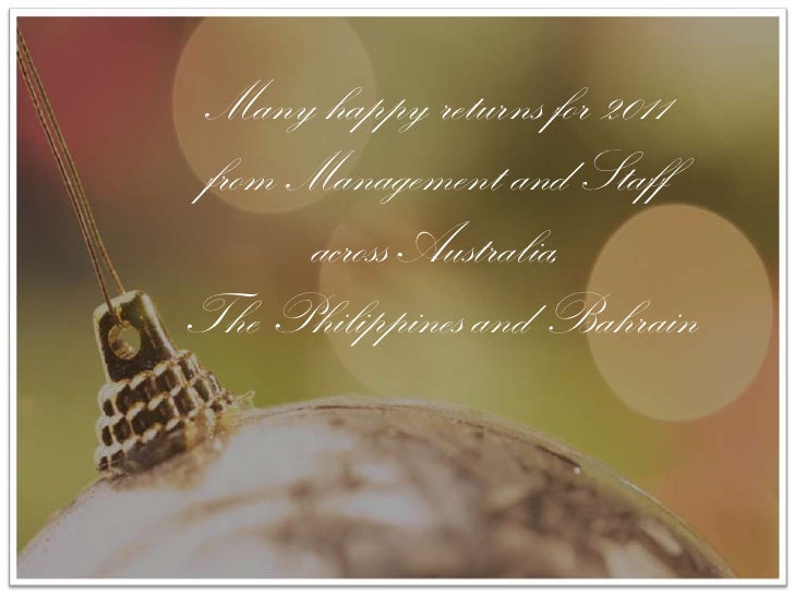 CEO Christmas card