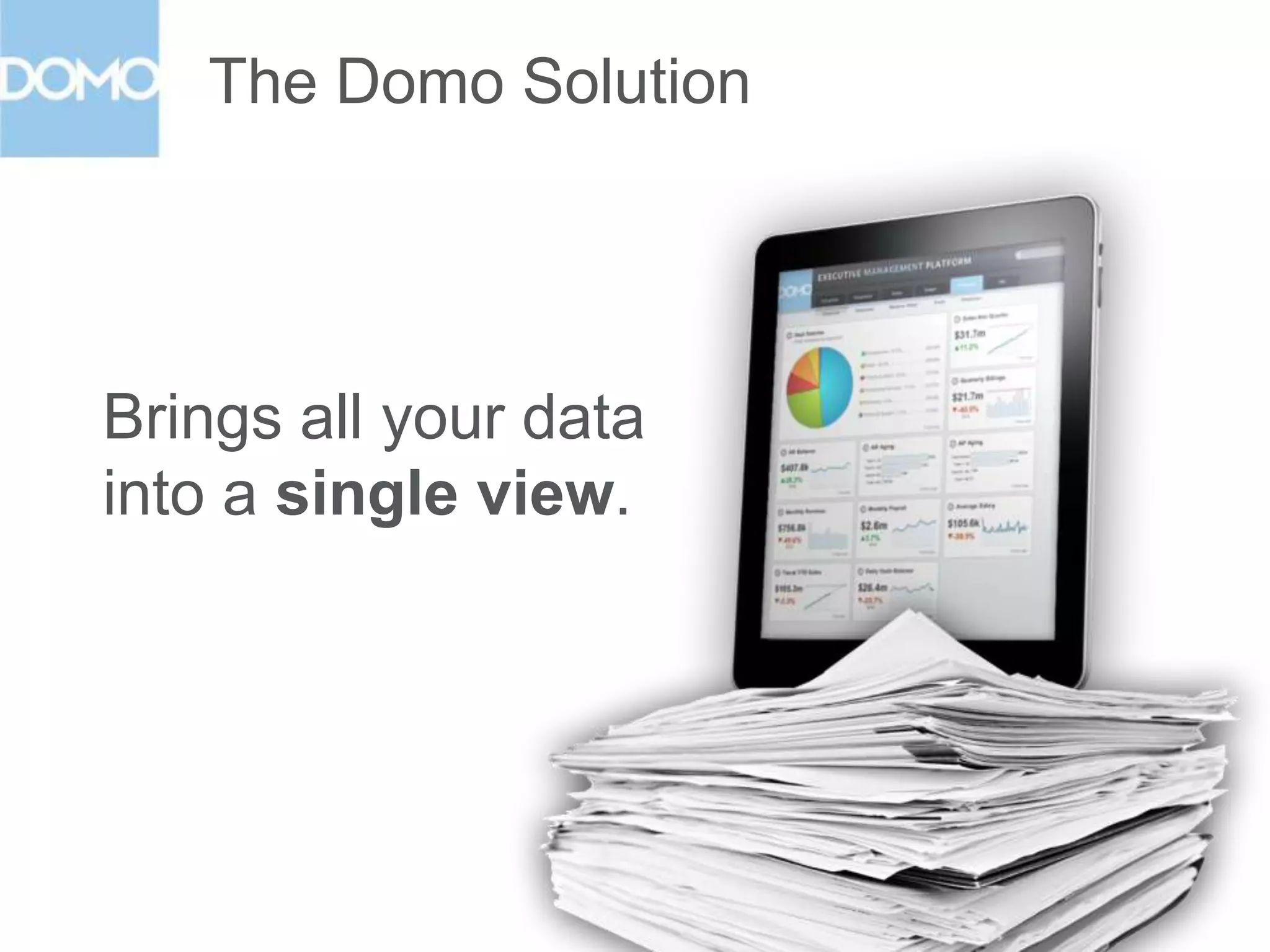 You Need An Executive Dashboard

 