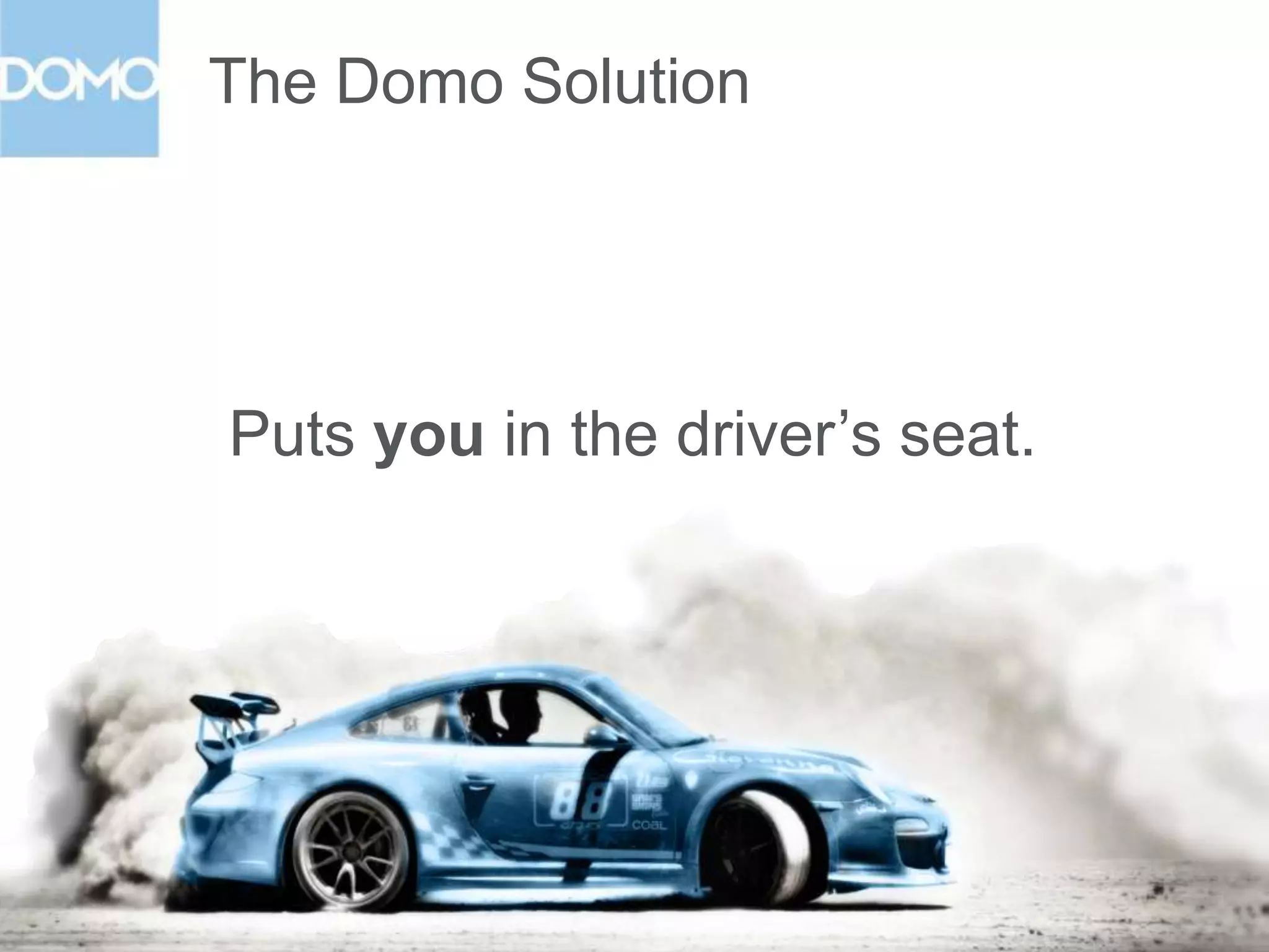 The Domo Solution

Scales with new
data sources.

 