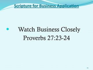 Scriptures For Business Application Joe Greene 11 5