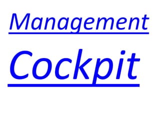 Management
Cockpit
 