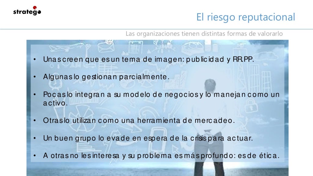 Riesgo reputacional en la banca