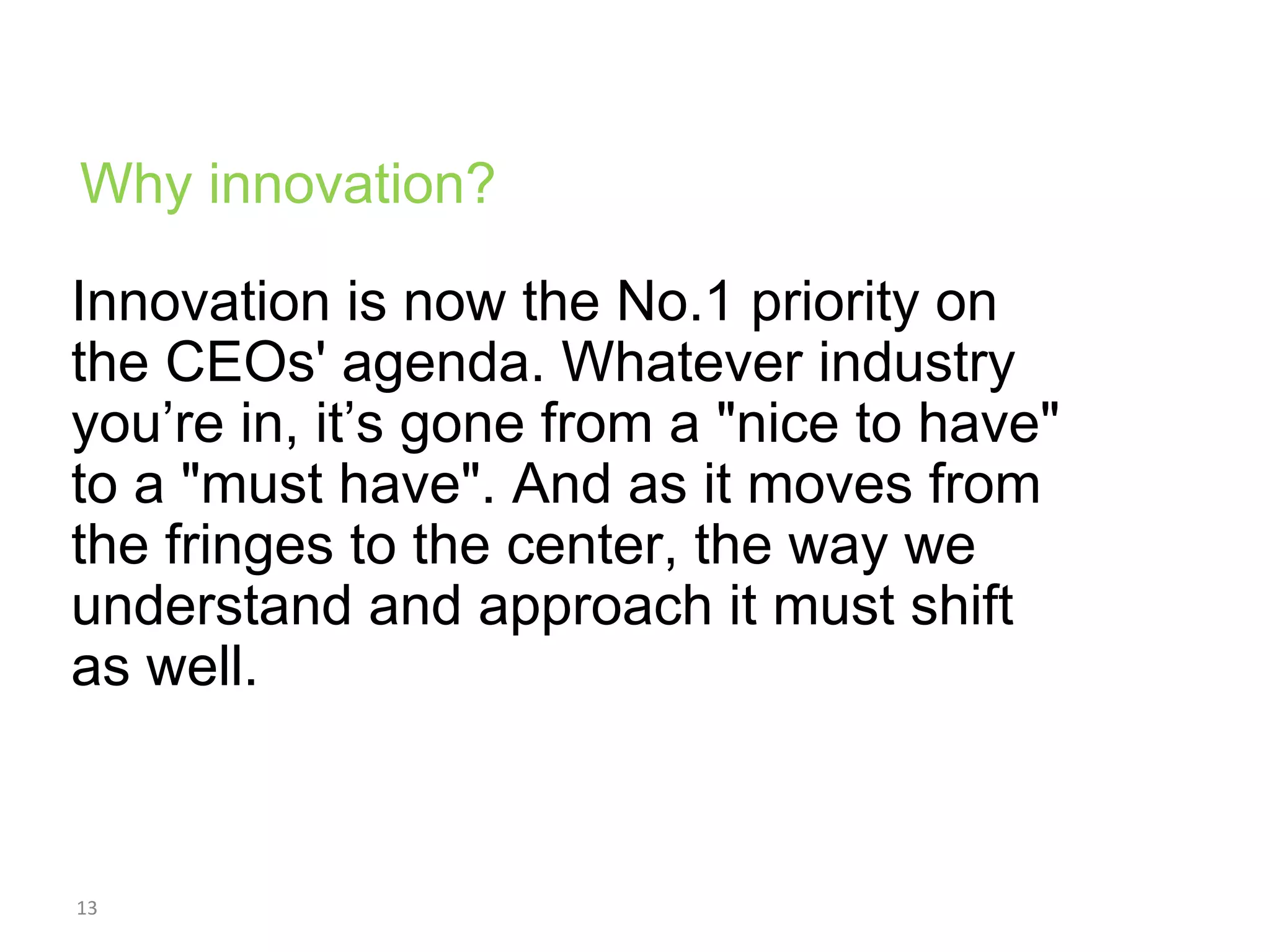 CEO Innovation Playbook Public Short - Idris Mootee Part One