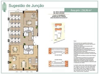 Sugestão de Junção Área priv.: 236,96 m² 