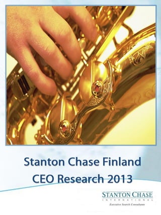 CEO Research 2013 - Finland