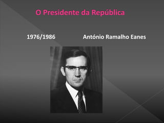 1976/1986 António Ramalho Eanes
 