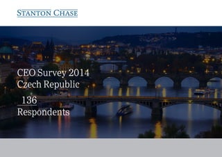 CEO Survey 2014
Czech Republic
136
Respondents
 