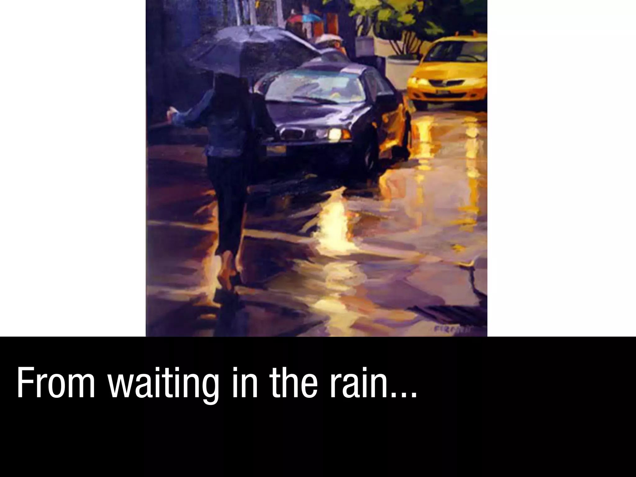 From waiting in the rain...

 