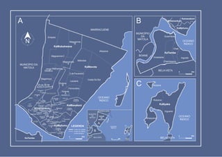 Guachene
Chali
KaTembe
Incassane
Chamissava
Inguide
Kamaxakeni
Nhlamankulu
Nhaquene
Inguane
Ridzene
KaNyaka
Ridzene
BELAVISTA
OCEANO
ÍNDICO
OCEANO
ÍNDICO
KaMpfumu
BELAVISTA
BOANE
CFM
C
B
MUNICÍPIO
DA
MATOLA
Laulane
3 de Fevereiro
Mahotas
Xeﬁna
Costa Do Sol
Polana
CaniçoB
Mavala-
ne A
Alto
Alto
Maé B
culoC
culoD
Malanga culo B
Sommers-
Chaman- Mafa- Malan- Coop
culo A lala galene B
neC
Chaman- porto A ne A
Maxaque-
F.P.L.M.
Ferroviário
Hulene
A
Mavalane B
Luis
Cabral
Jardim
Aeropor-
Unidade to B
7
Inhagoia
B
25 de 25 de
JunhoAJunho B
Inhagoia
Bagamoyo
A Salene
Aeroporto
Hulene
B
Magoanine
A
Jorge Malhazine
Dimitrov
MagoanineC
Zimpeto
Albazine
Maé A Malangalene A
chield
Central A
B
Polana
Cimento
B
PolanaCentral C
Cimento
A
KaMavota
KaMaxakeni
Polana
Caniço A
Nhlamankulu
Magoanine
B
KaMubukwana
Central KaMpfumu
CFM
Chaman- Minkad-
juine
Chaman- Xipama-Munhu-Urbani- ne B
nhine ana zação Maxaque-
Maxaque-
Aero- Maxaque- ne D
MUNICÍPIO DA
MATOLA
MARRACUENE
OCEANO
ÍNDICO
KaTembe
8 Km
MUNICÍPIO
DA
MATOLA
BOANE
MARRACUENE
BELA
VISTA
BELAVISTA
OCEANO
ÍNDICO
LEGENDA
Limite da Cidade
Limite de Distrito
Limite deBairro
N
CIDADE
DE
MAPUTO
A
B C
A
 