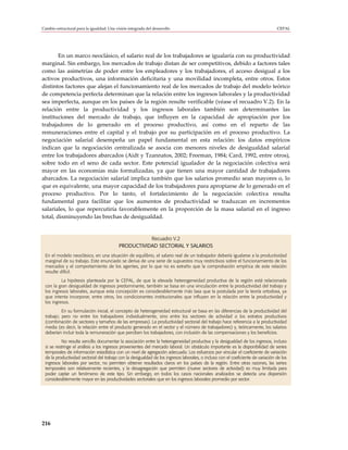 Cepal   cambio estructural para la igualdad 2012