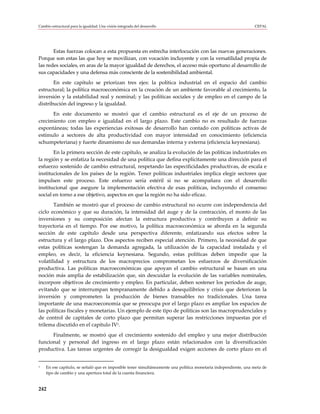 Cepal   cambio estructural para la igualdad 2012