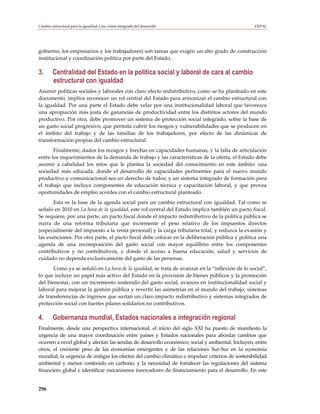 Cepal   cambio estructural para la igualdad 2012