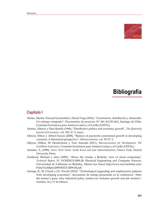 Cepal   cambio estructural para la igualdad 2012