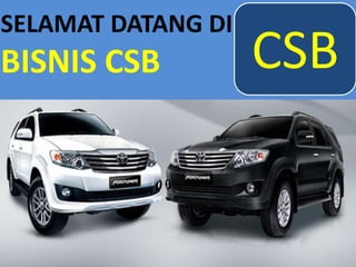 SELAMAT DATANG DI
BISNIS CSB CSB
 