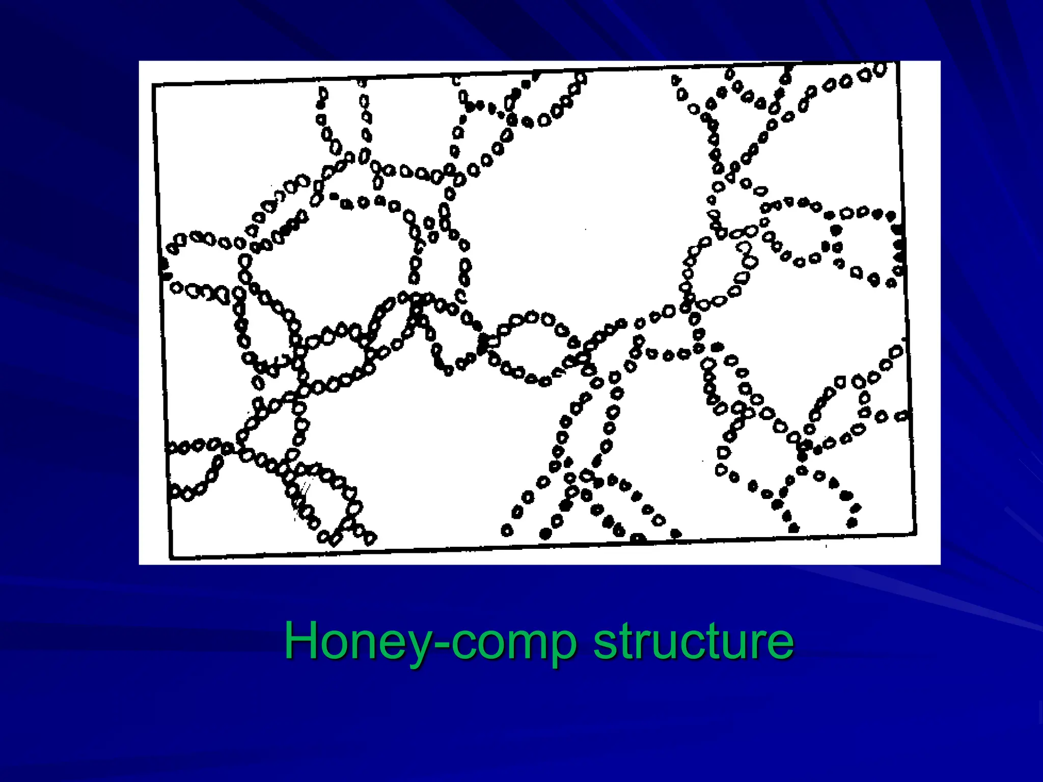 Honey-comp structure
 
