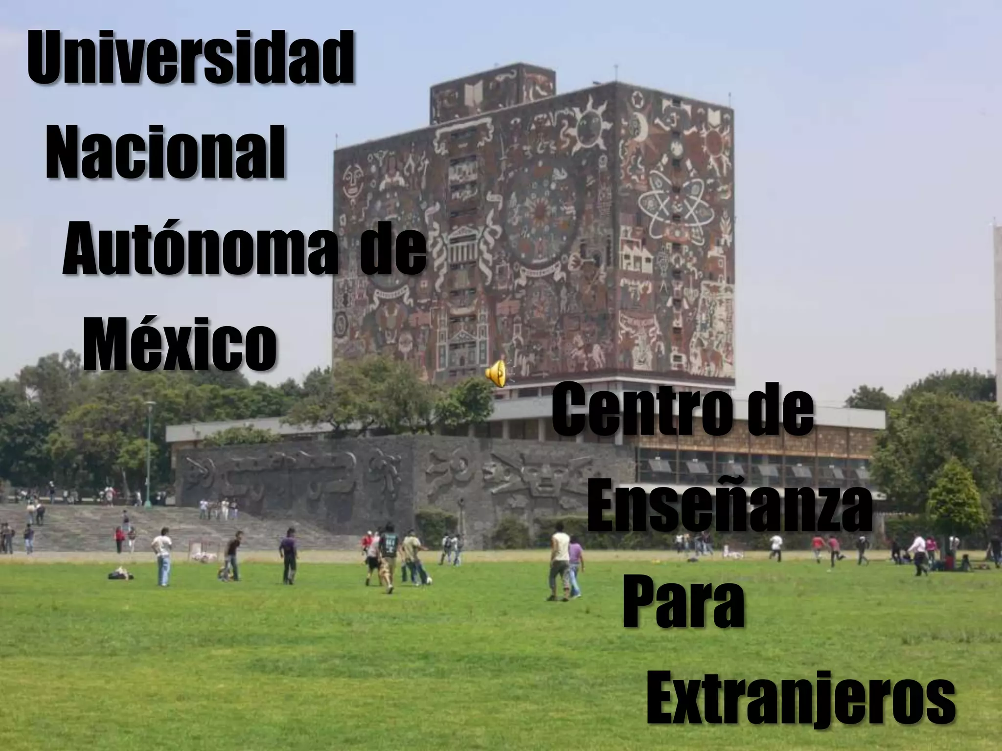 UniversidadNacionalAutónomadeMéxicoCentro de Enseñanza Para Extranjeros
