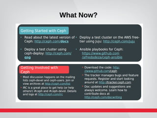 Ceph as software define storage | PDF