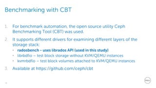 Ceph Benchmark Ceph Performance and Sizing Guide | PPTX