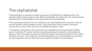 Cephalometric Radiograph : Orthodontic applications.pptx