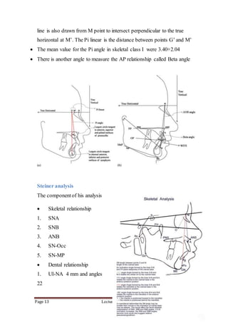 Cephalometrics / for orthodontists by Almuzian | DOCX