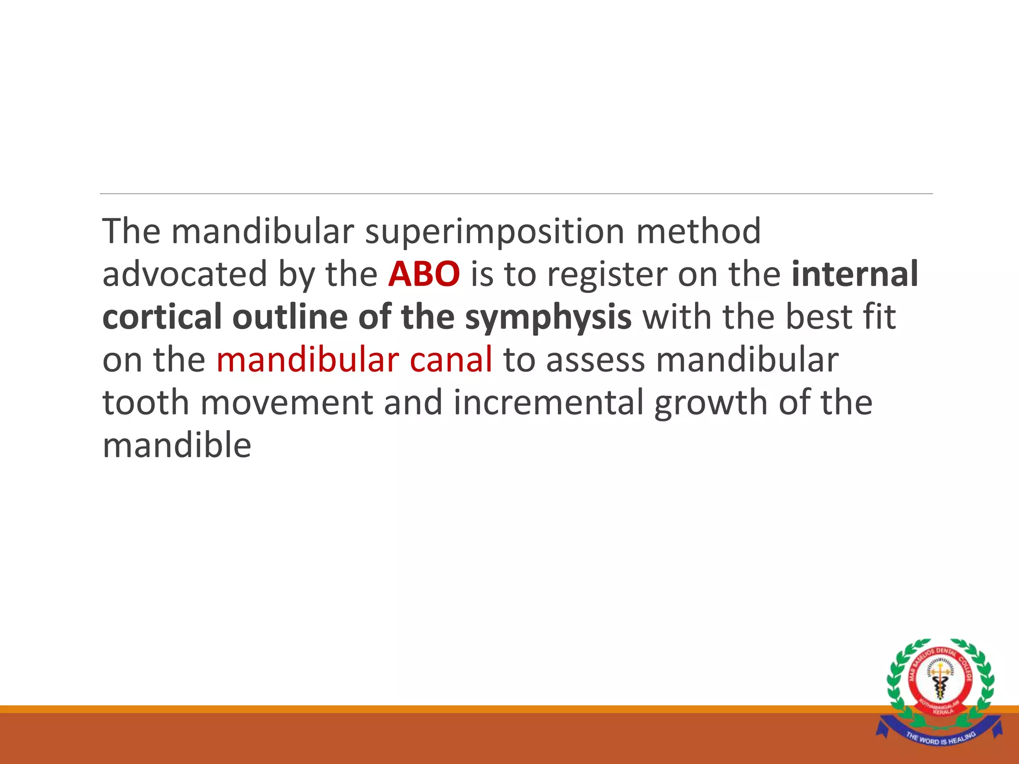 CEPHALOMETRIC SUPERIMPOSITION.ppt