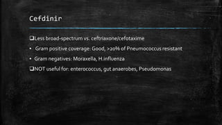 Cephalosporins | PPTX