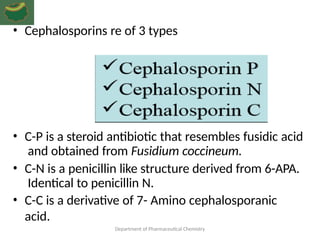Cepham drugs.pptx-Drugs containing Cepham, Cephem Structure | PPTX