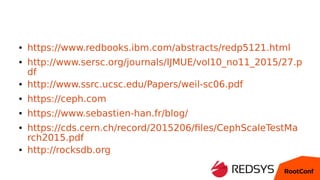 ● https://www.redbooks.ibm.com/abstracts/redp5121.html
● http://www.sersc.org/journals/IJMUE/vol10_no11_2015/27.p
df
● htt...