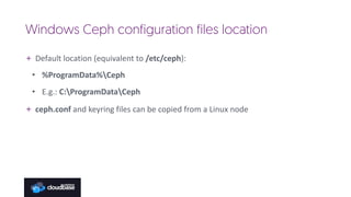 Ceph on Windows | PDF