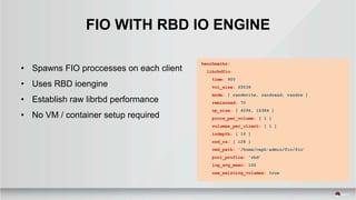 Ceph Benchmark Ceph Tech Talk -- Ceph Benchmarking Tool | PPTX