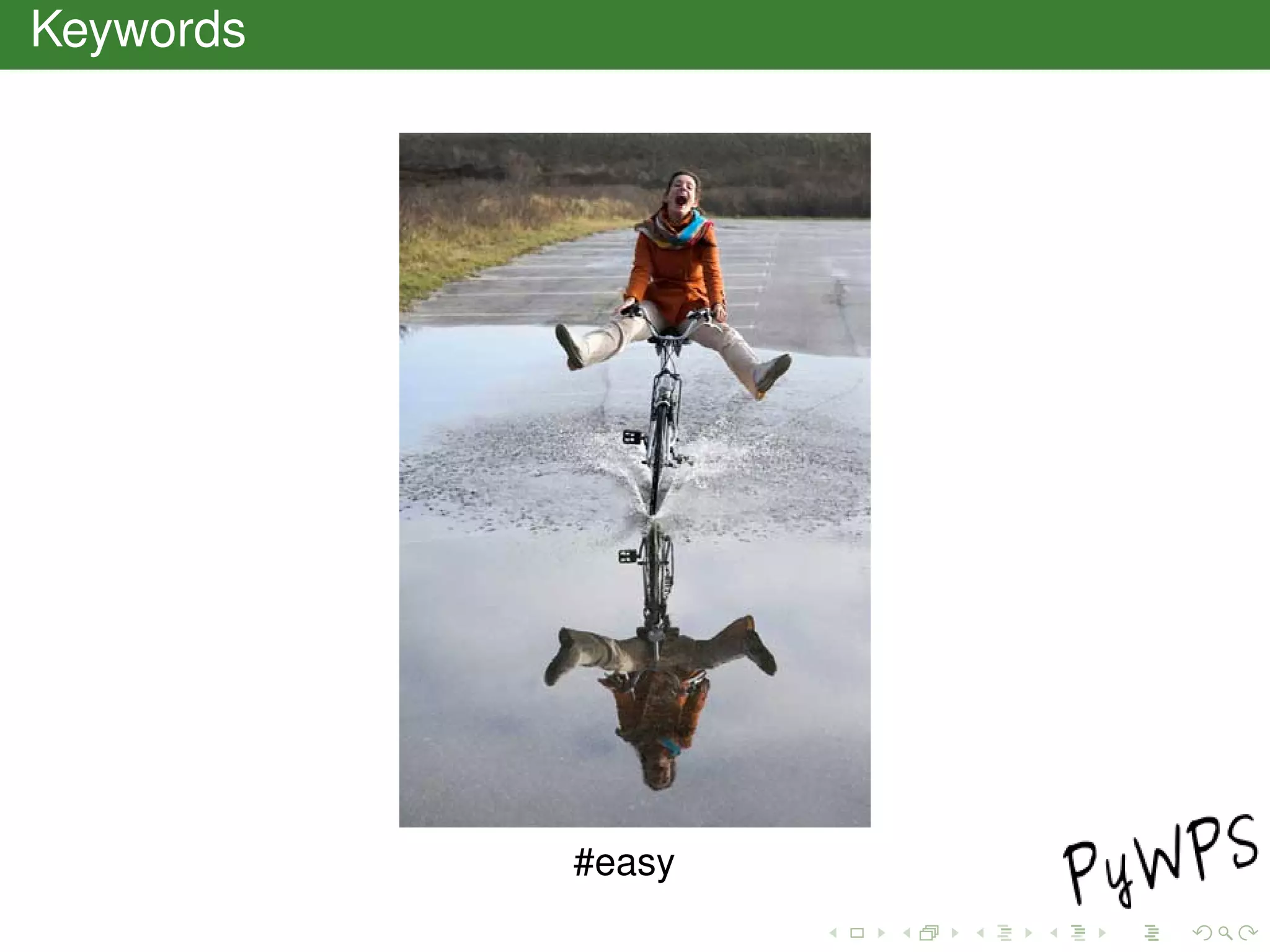 Keywords
#easy
 