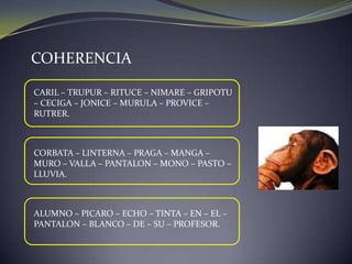 COHERENCIACARIL – TRUPUR – RITUCE – NIMARE – GRIPOTU – CECIGA – JONICE – MURULA – PROVICE – RUTRER.CORBATA – LINTERNA – PRAGA – MANGA – MURO – VALLA – PANTALON – MONO – PASTO – LLUVIA.ALUMNO – PICARO – ECHO – TINTA – EN – EL – PANTALON – BLANCO – DE – SU – PROFESOR.