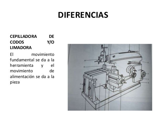 Cepilladora de codo