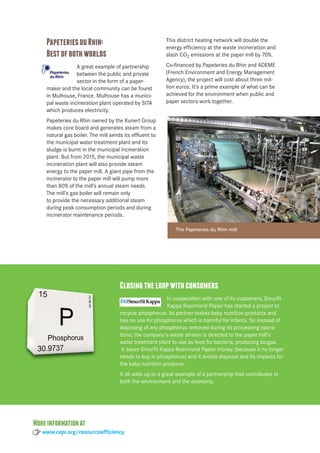 Resource efficiency in the pulp and paper industry - making more from ...