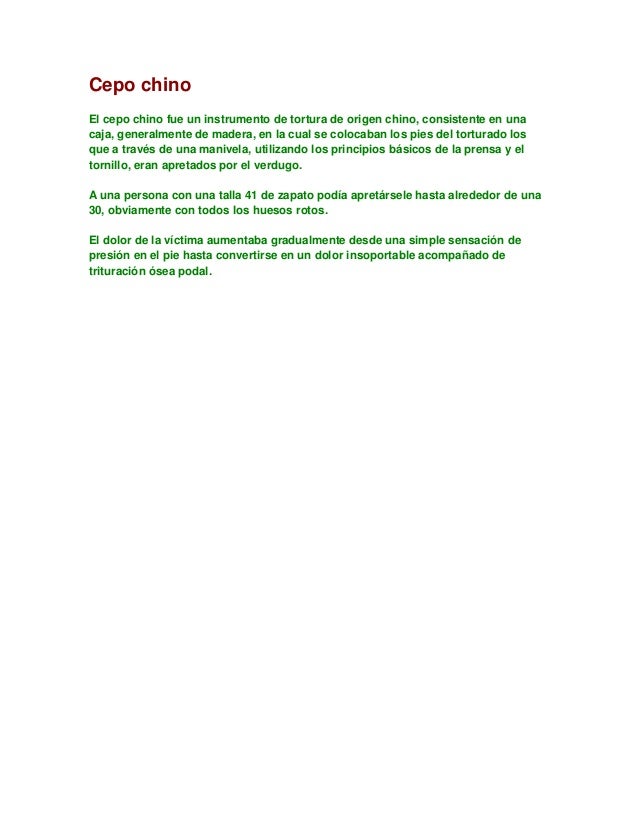 Cepo chino experimento fisica