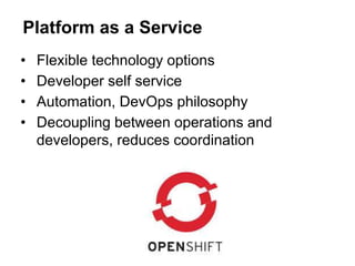 “WTF is DevOps?”
• IT is a core competency
• Set of principles
• There’s more to applications than coding!
• Feedback
• Re...