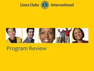 Program Review 