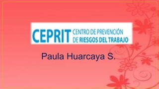 Paula Huarcaya S.
 
