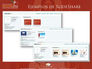 Ejemplos de SlideShare<br />
