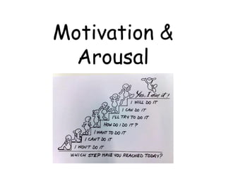 Motivation &
Arousal
 