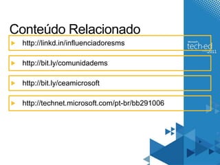 Sinergia entre os ProgramasAções em comum são conduzidas em conjunto por ambos os programasCommunityLaunchLançamentos de novos produtos e tecnologiasRoadShows