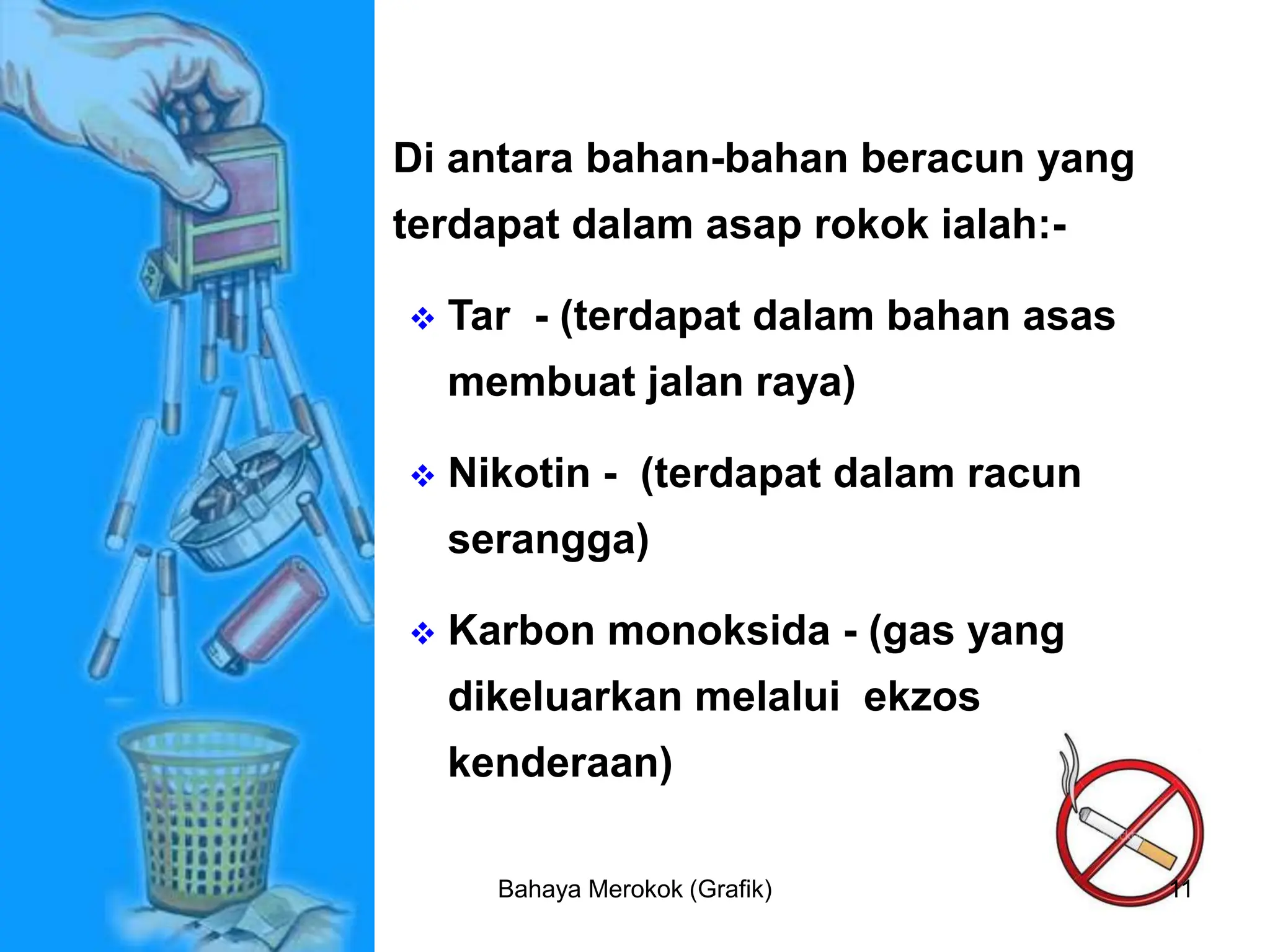Asap Rokok Racun Ceramah Bahaya Merokok vape (Sekolah).ppt